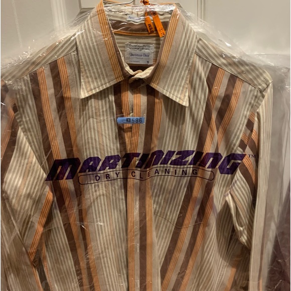 Vintage Christian Dior Paris dress shirt “Eclectic Grand Pa” - Picture 4 of 7